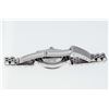 Image 7 : Rolex Ladies Stainless Steel Black Index Diamond Datejust Wristwatch