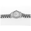 Image 3 : Rolex Ladies Stainless Steel White Oyster Perpetual Date Wristwatch