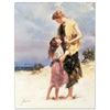 Image 1 : Pino (1939-2010) "Tenderness" Limited Edition Giclee On Canvas