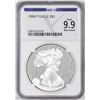 Image 1 : 1996-P $1 Proof American Silver Eagle Coin NGCX Proof 9.9 Ultra Cameo