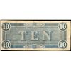 Image 2 : 1864 $10 Confederate States of America Note