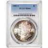 Image 1 : 1882-S $1 Morgan Silver Dollar Coin PCGS MS64 Great Toning