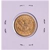 Image 2 : 1891-CC $5 Liberty Head Half Eagle Gold Coin