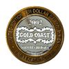Image 2 : .999 Fine Silver Gold Coast Las Vegas, Nevada $10 Casino Limited Edition Gaming Token