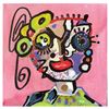 Image 1 : Kostabi "And the Day Came" Original Mixed Media On Canvas