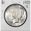 Image 1 : 1925-S $1 Peace Silver Dollar Coin