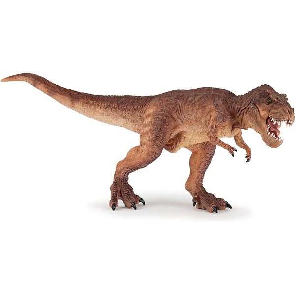 NEW PAPO RUNNING BROWN T-REX STANDING FIGURE