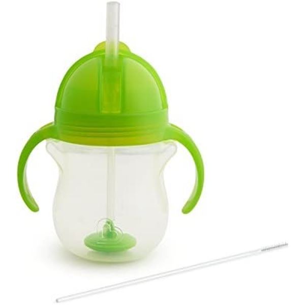 NEW MUNCHKIN WEIGHTED SPILL PROOF STRAW CUP