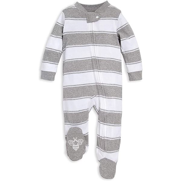 NEW BURTS BEES BABY BOYS SLEEP & PLAY PJ'S NEWBORN