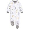 Image 1 : NEW BURTS BEES BABY BOYS SLEEP & PLAY PJ'S 0-3MTHS