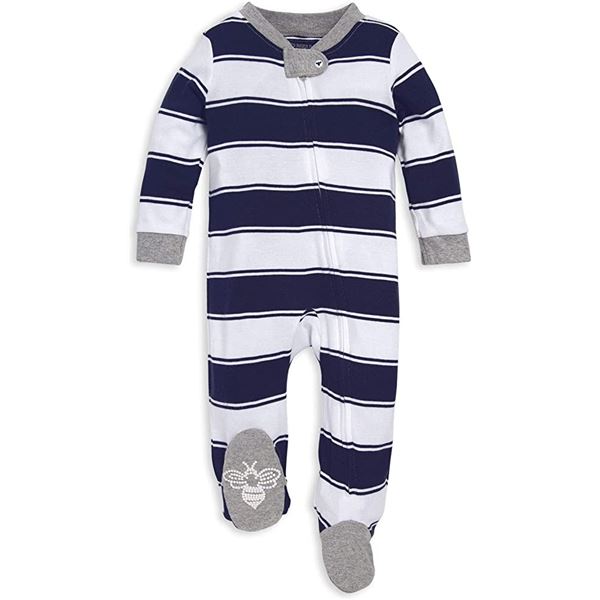 NEW BURTS BEES BABY PAJAMA JUMPER, 3-MTHS