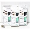 NEW 3 PACK OF BEAUTY LASH BROWS UP STYLE & PROTECT