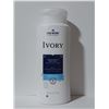 NEW PACK OF THREE 621ML BOTTLES IVORY BODY WASH