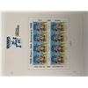 Walt Disney Mickey & Friends, Pluto's 50th Anniversary Stamp Sheet. Grenada Grenadines