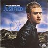 Image 1 : JUSTIN TIMBERLAKE SIGNED JUSTIFIED VINYL RECORD (BECKETT COA)