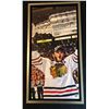 Image 1 : SIGNED JONATHAN TOEWS CANVAS 25X36 (FRAMEWORTH COA)