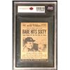 Image 2 : 1954 TOPPS SCOOP BABE RUTH SETS RECORD NO. 41 (KSA 5)