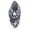 Image 2 : Stainless Steel Dragon Head Ring Size 12