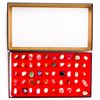 Image 1 : Gemstone Collection - 50 Mixed in Display Case