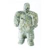 Image 1 : Inuk Artist -Signed - Hand Craved Stone Sculpture - "Man Standing" 10" H x 6"W x 2" D
