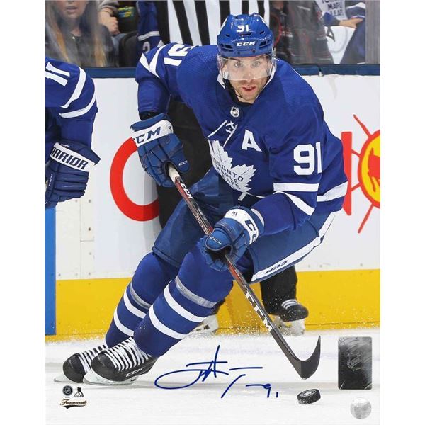 Tavares,J Signed 8x10 Unframed Maple Leafs Action-V - Toronto Maple Leafs - 58-036