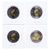Image 2 : Group of 4 Canada Special Issue $2 Coins - High Grades