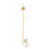 Image 1 : 14kt Gold Stick Pin w/ Cultured Pearl