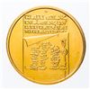 Image 2 : Israel's 25th Anniversary - Independence Day -1973 Proof /Marked with "MEM".900 Gold -7G
