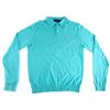 Image 1 : Ralph Lauren  - Turquoise Sweater Pullover - Size M, Made In ITALY