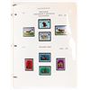 Image 18 : GUERNSEY -Jersey - Isle of Man - Stamp Collection - Cat: Value $956.00 Red Binder