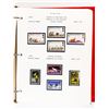 Image 54 : GUERNSEY -Jersey - Isle of Man - Stamp Collection - Cat: Value $956.00 Red Binder