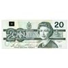 Image 1 : Canada, 1991 $20 "EVC" No B.P. Number UNC