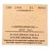 Image 3 : Canada - 1964 $1 MS-62 - ICCS