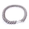 Image 1 : Estate Sterling Silver Circle Link Bracelet - 30 + Grams