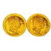 Image 2 : Lot 2 Mini Gold Coins - Not Tested