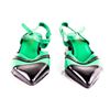 Image 1 : Unclaimed Freight Box - Green Tulida Style  Heels - Size 07