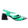 Image 2 : Unclaimed Freight Box - Green Tulida Style  Heels - Size 07