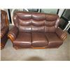 Image 5 : 4pc Leather Sofa Set