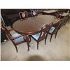 Image 1 : Dinning Room Table & 6 Chairs w/ 2 Leafs