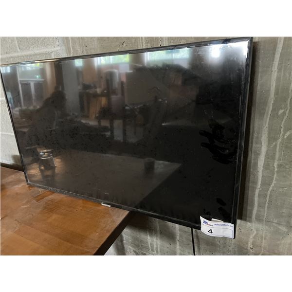 42" SAMSUNG TV. MODEL UN43NU6900F. WITH REMOTE. NO STAND