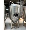 Image 2 : NDL FERMENTATION TANK. 10 HECTOLITER (1327 L) WITH CIP BALL, PRV, SWING ARM, RACKING VALVE,