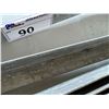 Image 2 : GROUP OF 7 PIECES OF GALVANIZED 1.5" ANGLE IRON.