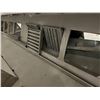 Image 2 : 17' LONG STAINLESS STEEL EXHAUST HOOD. 42" DEEP. MANUFACTURED BY QUEST. SEALED LIGHTS. PLUMBED FOR