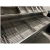 Image 2 : 8' LONG STAINLESS CHILLER PREP TABLE ON WHEELS. TOP IS ALSO CHILLED