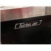 Image 2 : 69" LONG TURBO AIR WHEELED 2 DOOR FRIDGE WITH STAINLESS TOP MODEL TBB-3SB 110 VOLT