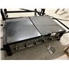 Image 2 : 6 BURNER PROPANE BBQ-NO TANK. BASE NEEDS SOME REPAIR, BBQ REQUIRES CLEANING. FOLDS FAIRLY FLAT FOR