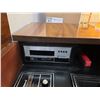 Image 2 : Console Stereo - Turntable and Speakers (Working 46" x 27" x 17")(Located Off-Site)