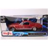 Image 2 : Majesto 1967 Ford Mustang GT Model Car - 1:24 (NIB)