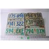 Image 1 : (6)  Saskatchewan License Plates (1970's)
