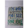 Image 3 : (6)  Saskatchewan License Plates (1970's)